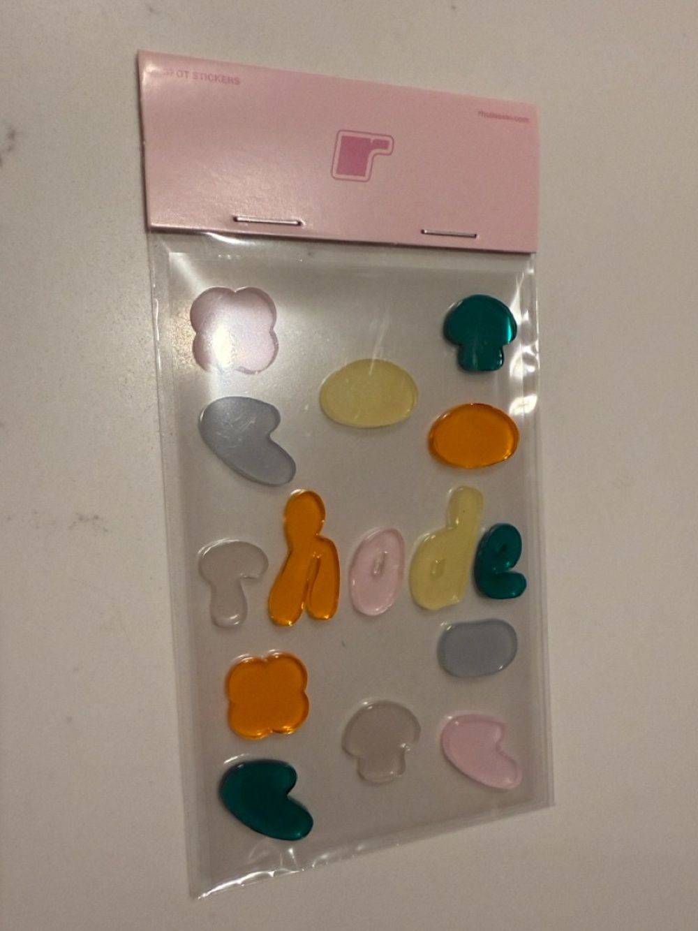 RHODE Squishy Window Spot Stickers